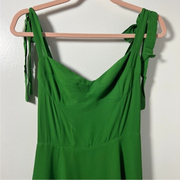 Reformation Green Mini Dress - Picture 8 of 11